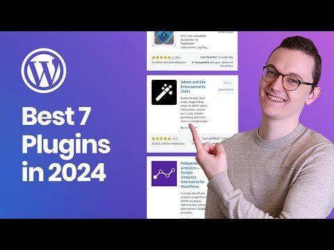 7 Wordpress Plugins I install on all websites 2024