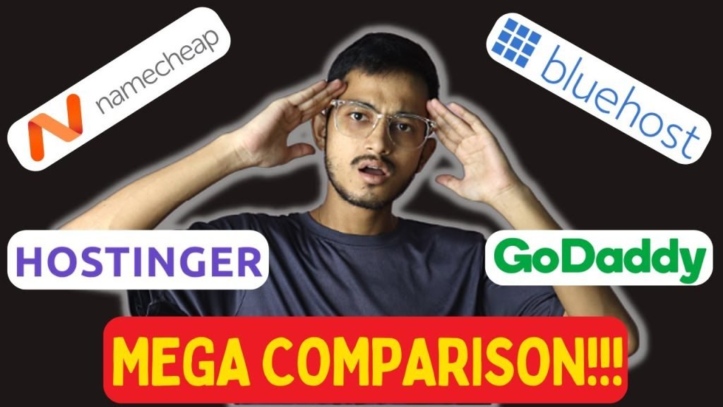 Bluehost vs Hostinger vs Godaddy vs Namecheap MEGA COMPARISON
