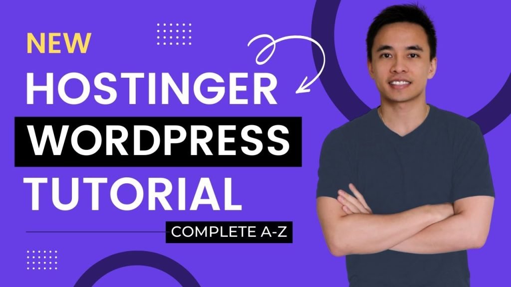 Hostinger Tutorial Create a WordPress Website Blog Step