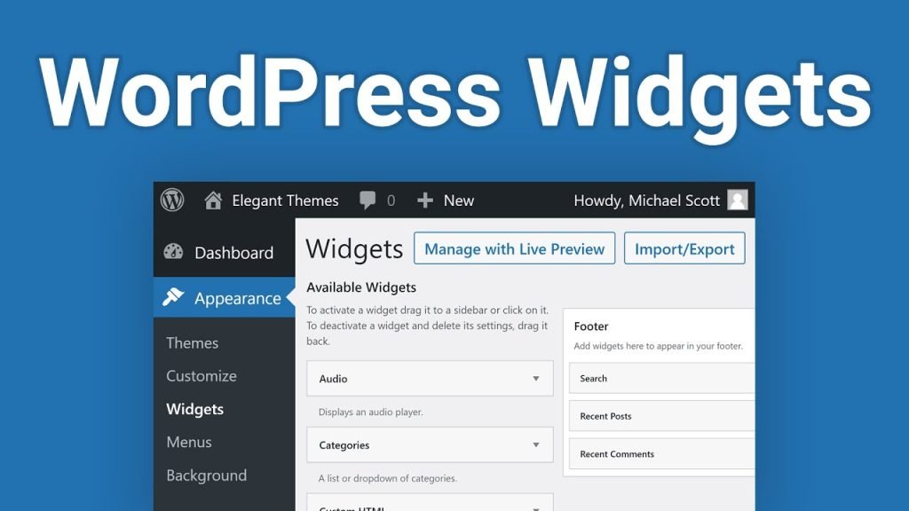 WordPress Widgets The Complete Guide