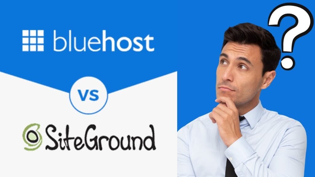 Best WordPress Hosting Bluehost vs SiteGround COMPARED