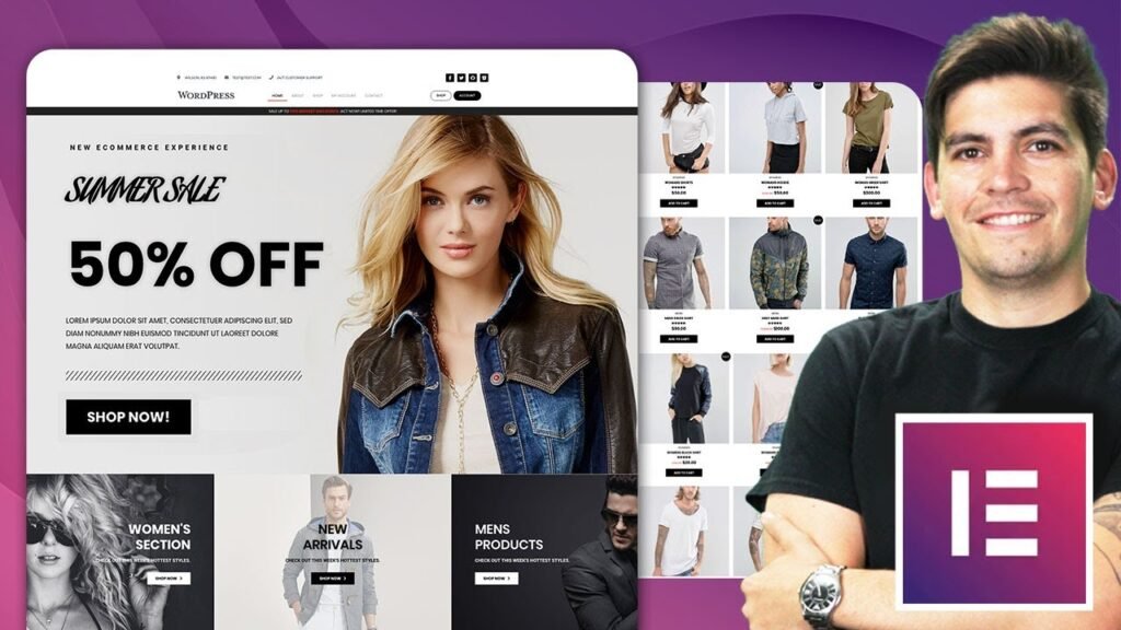 How To Make an eCommerce Website With Wordpress and Elementor
