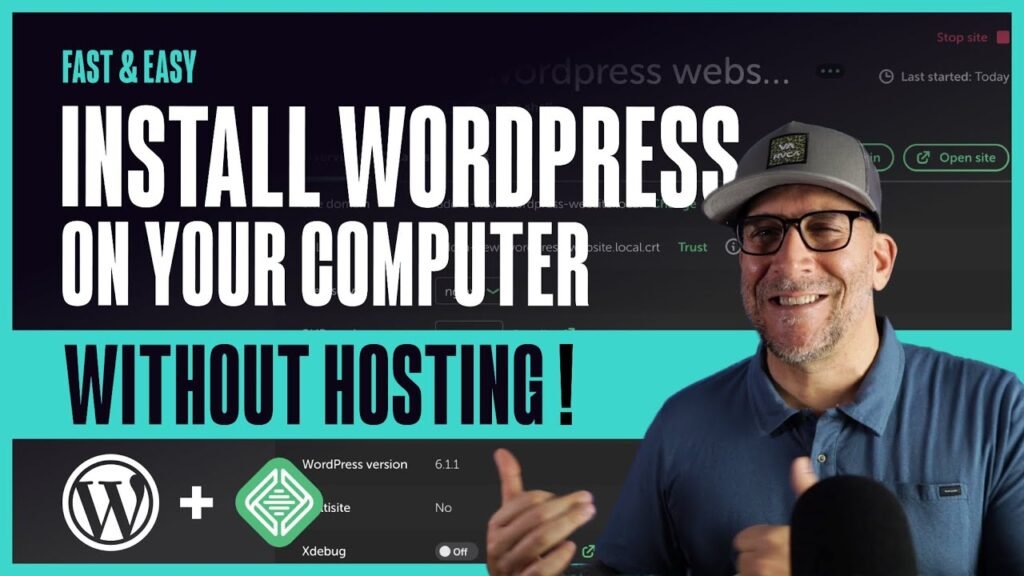 Install WordPress for Free Without Hosting with Local By Flywheel