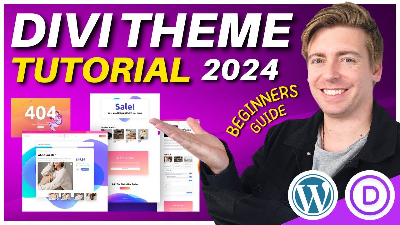 Divi Theme Tutorial for Beginners (2024) 15 Minutes Divi Crash Course ...