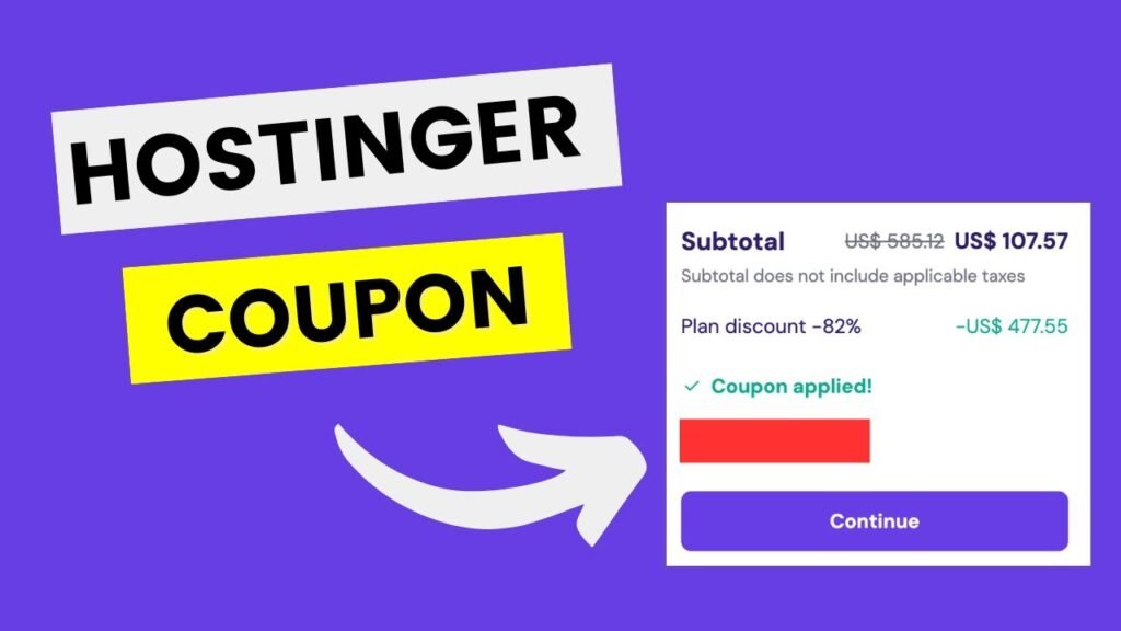 Hostinger Coupon Code 2025 Best Wordpress Hosting