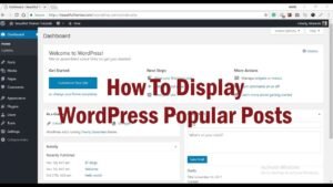 How to display WordPress Popular Posts Beginners Guide