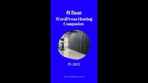 6 Best WordPress Hosting Companies in 2022 wordpresshosting webhosting hosting