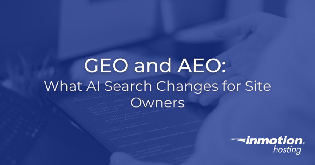 GEO and AEO: What AI Search Changes for Site Owners hero image