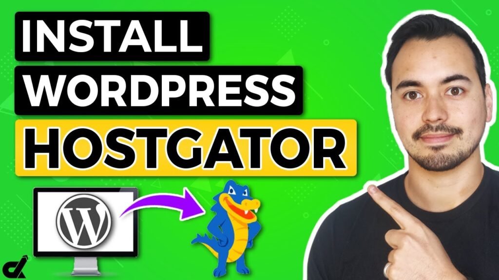 How To Install WordPress On HostGator 2025 Tutorial beginners hosting