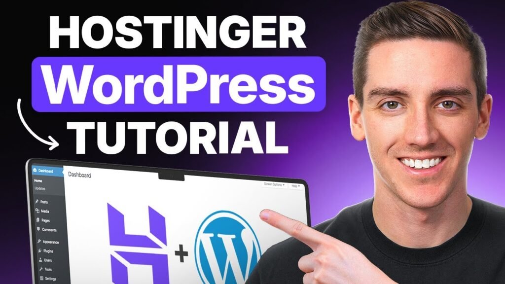 Hostinger WordPress Tutorial 2026 COMPLETE Step by Step Website Setup