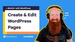 How to Create and Edit a Page in WordPress