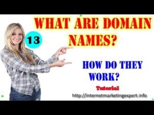 Web Hosting Tutorial For Beginners What is a Domain