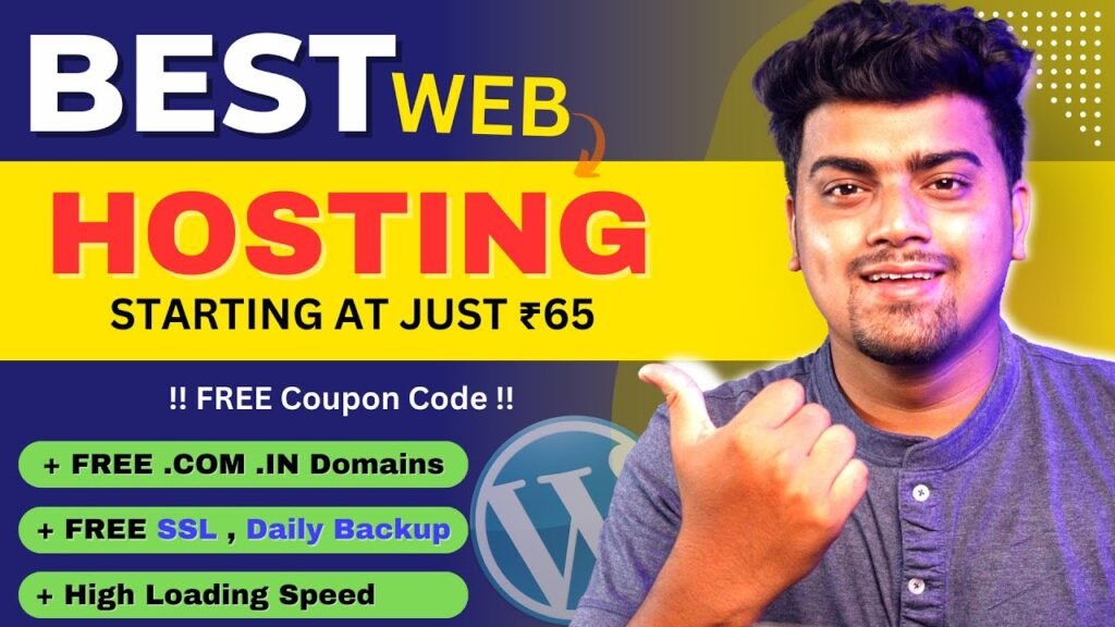 Web Hosting at Cheap Price Starting at ₹65 NVME