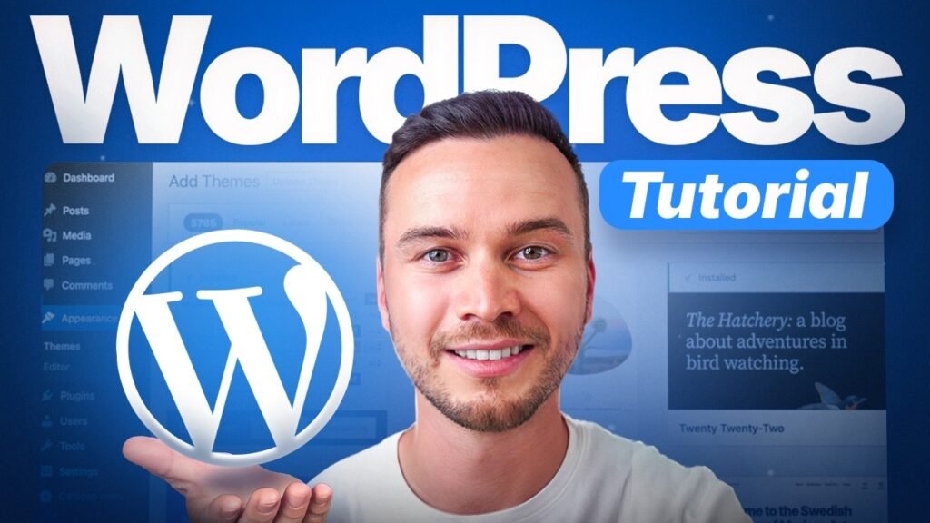 WordPress Website Tutorial for Beginners 2026 Full Step by Step Guide